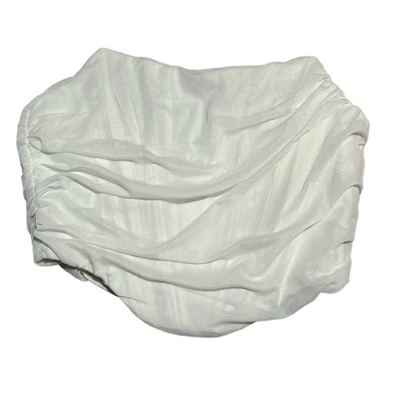 L’Vow Woman’s white corset top. Size large. - Picture 1 of 6